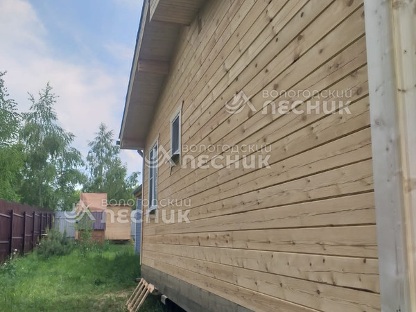 Дом 8х7.5 из профилированного бруса 150х150 мм под ключ в д. Григорьевское