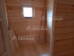 Дом 8х6 из сухого профилированного бруса 150х150 мм под ключ в СНТ Полутино