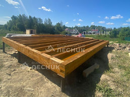 Дом 8х6 с террасой 5х1.5 по каркасной технологии в д. Староселье