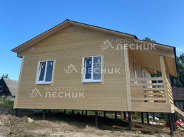 Дом 8х6 с террасой 5х1.5 по каркасной технологии в д. Староселье