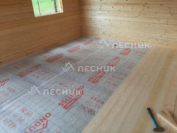 Дом 9х6 из сухого профилированного бруса 150х150 мм под ключ в д.Мужачи