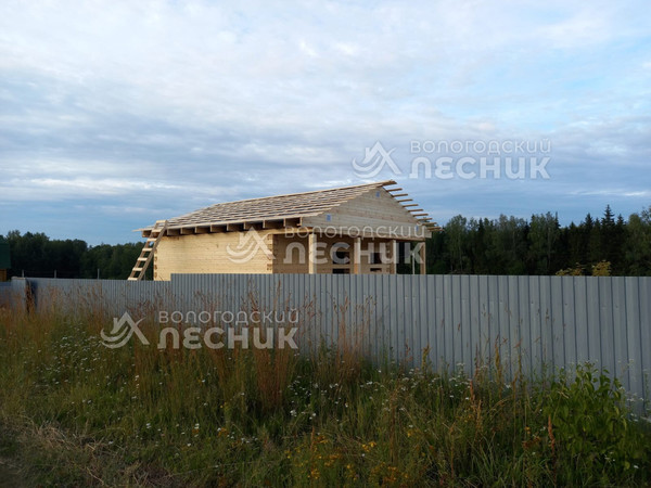 Дом 7.5х6 из сухого профилированного бруса 200х150 мм под ключ в д. Тимашово