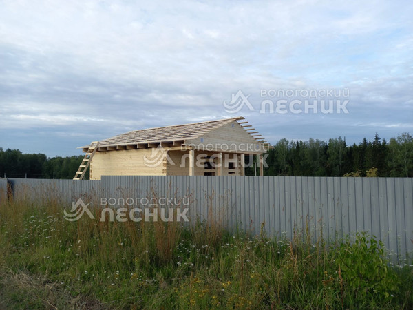 Дом 7.5х6 из сухого профилированного бруса 200х150 мм под ключ в д. Тимашово