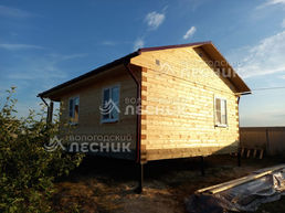 Дом 7.5х6 из сухого профилированного бруса 200х150 мм под ключ в д. Тимашово