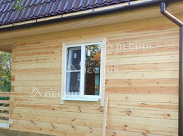 Дом 6х6 из сухого профилированного бруса 150х150 мм под ключ в ТСН Бежка