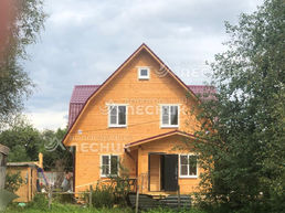Дом 10.5х7.5 из сухого профилированного бруса 150х150 мм под ключ в СНТ Тростянка
