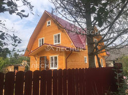 Дом 10.5х7.5 из сухого профилированного бруса 150х150 мм под ключ в СНТ Тростянка