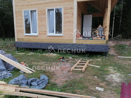 Баня 7х6 из бруса в КП Времена Года
