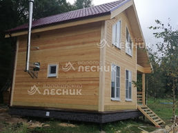 Баня 7х6 из бруса в КП Времена Года