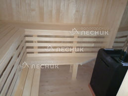 Баня 6х6 из бруса в Гостица