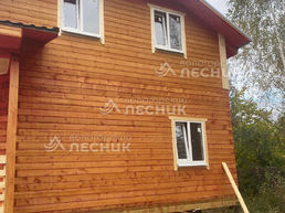 Дом 9х7 из сухого профилированного бруса 150х150 мм под ключ в д. Полутино