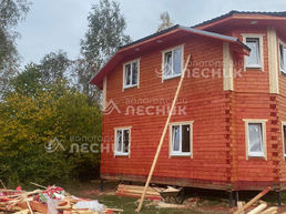Дом 9х7 из сухого профилированного бруса 150х150 мм под ключ в д. Полутино
