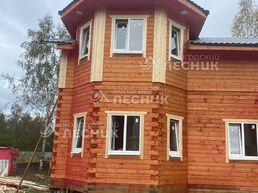 Дом 9х7 из сухого профилированного бруса 150х150 мм под ключ в д. Полутино