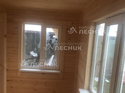 Дом 6х4 из сухого профилированного бруса 150х150 мм под ключ в СНТ Южный