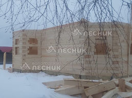 Дом 7.5х7.5 из бруса под усадку в КП Живой Ручей 2
