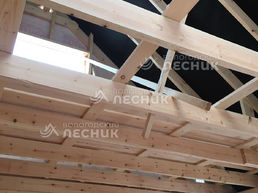 Дом 6х4 из бруса под усадку в Екатериновка
