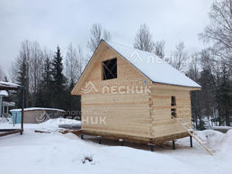 Дом 6х4 из бруса под усадку в Екатериновка