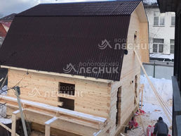 Дом 6х6 из бруса под ключ в д.Румянцево