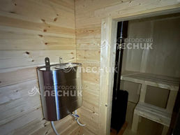 Баня 8х8 из бруса в д. Воронино
