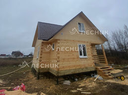 Баня 8х8 из бруса в д. Воронино