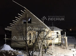 Дом 8х6 из бруса под ключ в д.Мокрое