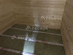 Дом 8х6 из бруса под ключ в д.Мокрое