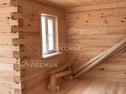 Дом 8х6 из бруса под ключ в д.Мокрое