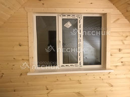 Дом 8х6 из бруса под ключ в д.Мокрое
