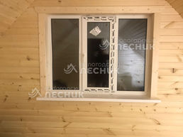 Дом 8х6 из бруса под ключ в д.Мокрое