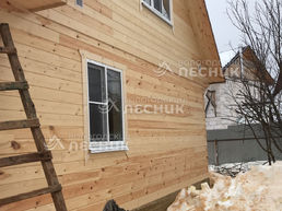 Дом 8х6 из бруса под ключ в д.Мокрое