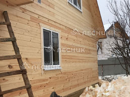 Дом 8х6 из бруса под ключ в д.Мокрое