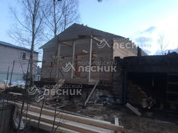 Дом 10х8 с гаражом из бруса под ключ в д. Плешково