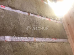 Дом 10х8 с гаражом из бруса под ключ в д. Плешково