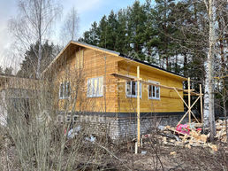 Дом 10х8 с гаражом из бруса под ключ в д. Плешково