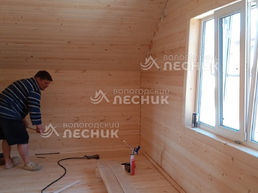 Дом 8х6 из бруса под ключ в г. Батайск