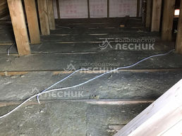 Дом 7.5х6 из бруса под ключ в д. Закибье