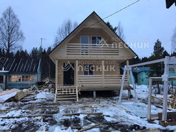 Дом 8х6 из бруса под ключ в СНТ У Озера