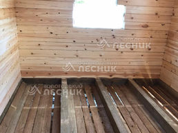 Дом 6х6 из бруса под усадку в СНТ Берёзовая Роща
