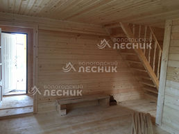 Дом 8х6 из бруса под ключ в Межурка 2