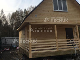 Дом 8х6 из бруса под ключ в Межурка 2