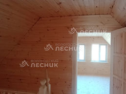 Дом 9х6 с террасой 5х2 из бруса под ключ в КП Изумрудный