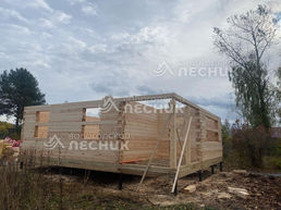 Дом 8х8 из бруса под ключ в д. Пидьма