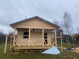 Дом 10х6 из бруса под усадку в д. Садовая