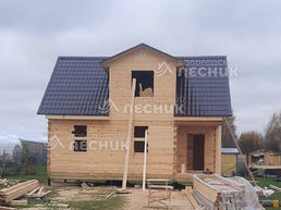 Дом 8х6 из бруса под ключ в д. Борисовичи