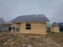 Дом 8х6 из бруса под усадку в г. Новая Ладога