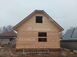 Дом 8х6 из бруса под усадку в г. Новая Ладога