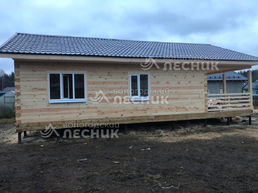 Дом 12х8 из бруса под ключ в СНТ Новая Проба