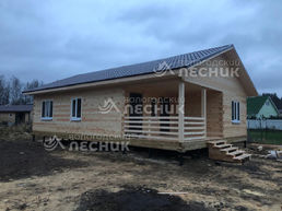 Дом 12х8 из бруса под ключ в СНТ Новая Проба
