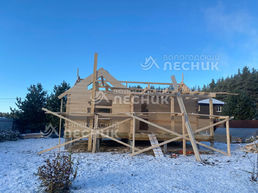 Дом 9х7.5 из бруса под ключ в д. Савино