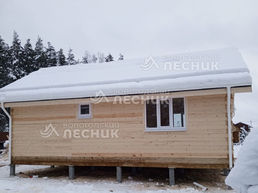 Дом 9х7.5 из бруса под ключ в д. Савино
